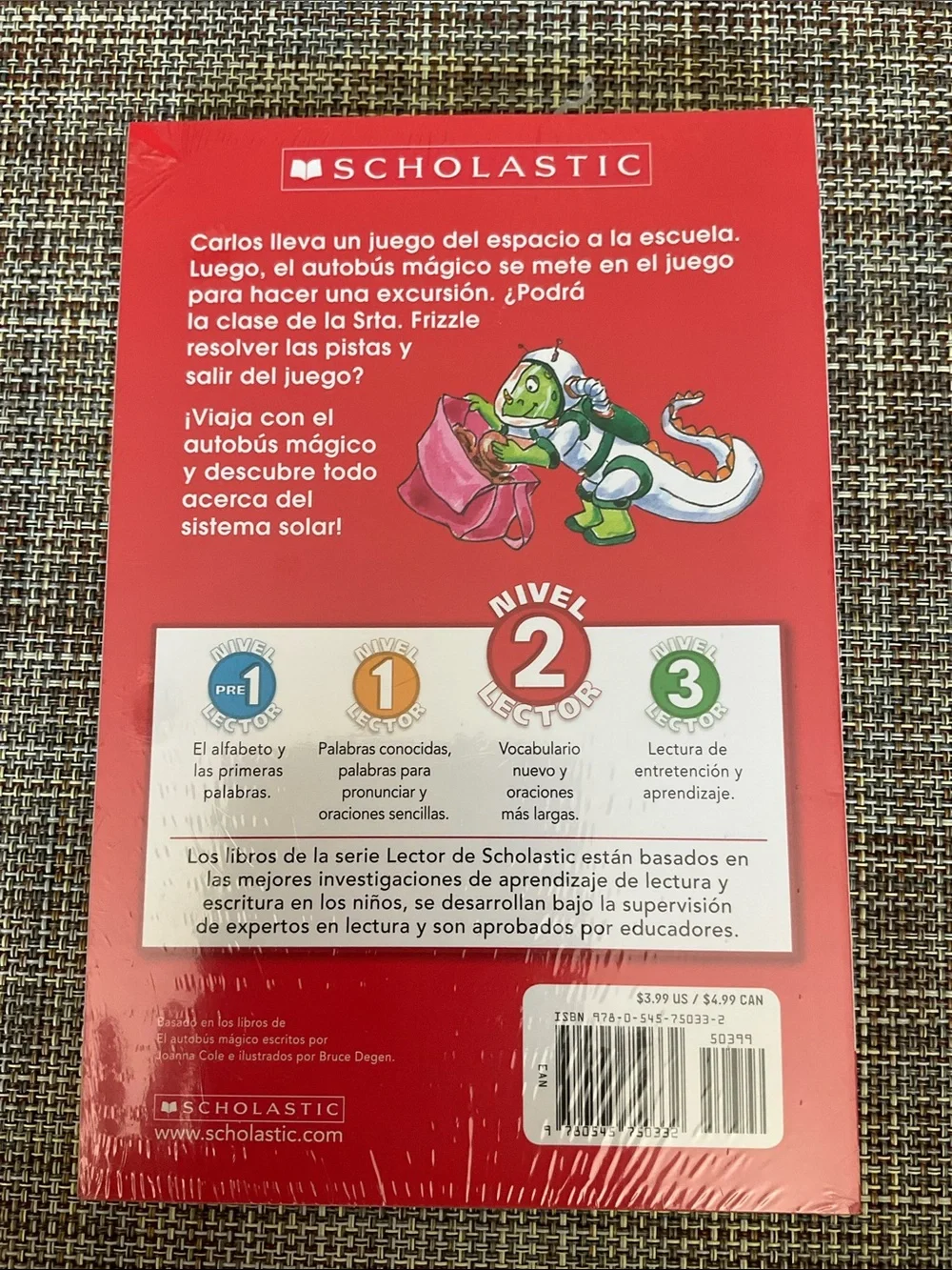 8 Books El autobús mágico NWT